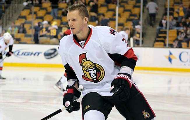 Stay-at-home blueliner Marc Methot is a key mainstay of the Ottawa Senators.